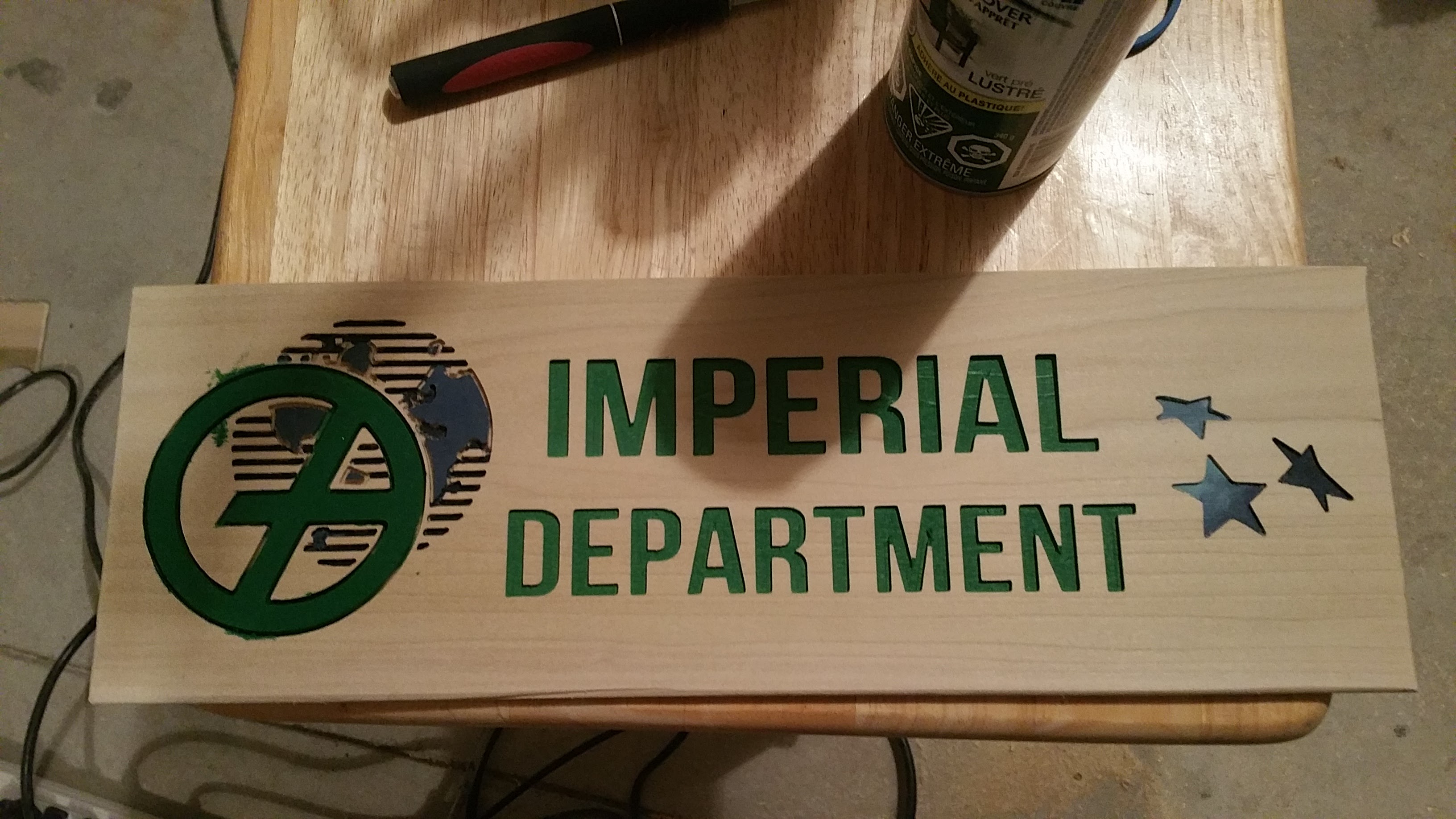 Office being painted