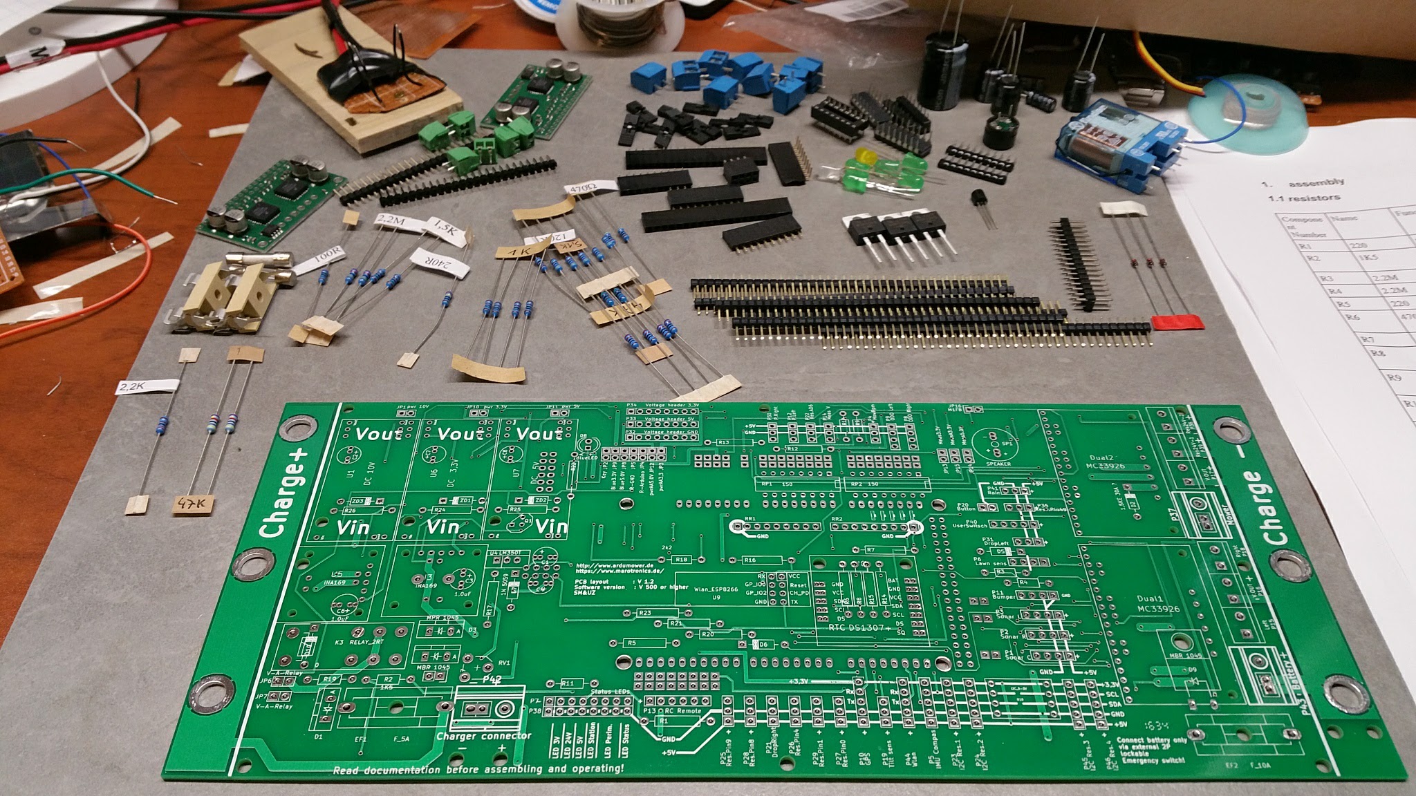 Ardumower PCB 1